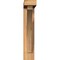 Ekena Millwork Thorton Block Smooth Bracket w/ Offset Brace, Western Red Cedar, 3 1/2"W x 14"D x 18"H BKT0402X14X18THR05SWR - alternate 4